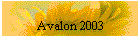 Avalon 2003